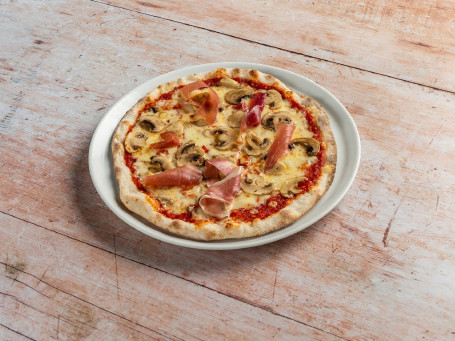 Pizza De Champiñones Con Jamón Para Niños