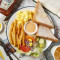 非食花吐套餐 French Peanut Pan-Fried Toast And Stir-Fried Egg Combo