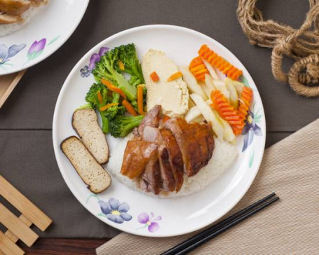 Shāo Yā Fàn Rice With Roasted Duck