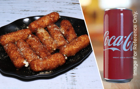 Cheese Corn Roll Coke