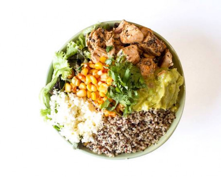 Mexican Quinoa Bowl (Sin Pollo)