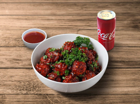 Veg Manchurian Coke 300 Ml Can