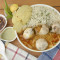 Mushroom Butter Masala Rice Bowl