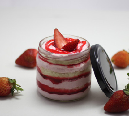 Japanese Strawberry Cake Jar