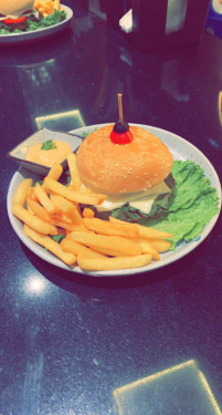 Veg American Desi Burger