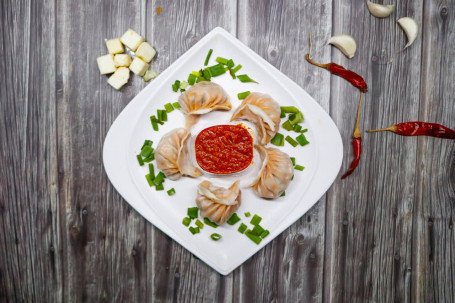 Paneer Tikka Momos Fried (5Pcs)