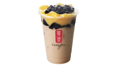 Earl Grey Milk Tea W/ 3 Js Gé Léi Sān Xiōng Dì