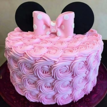 Micky Minnie Rose Cake