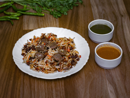 Veg Soya Kabab Rice