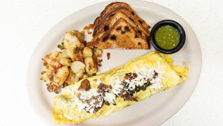 Steak Poblano Omelette