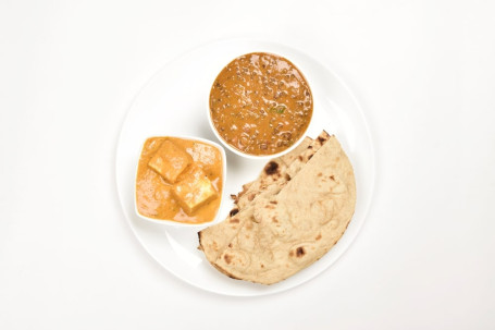 Shahi Paneer Dal Makhani 4 Tawa Roti