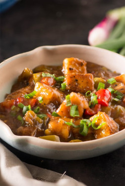 Chilli Paneer Gravy(5 Pcs)