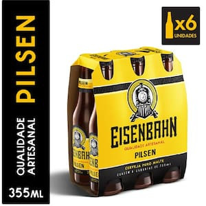 Eisenbahn Cerveza Pilsen 355Ml Con 6 Unidades