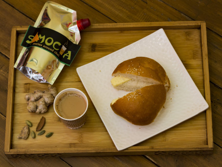 Chai With Bun Butter