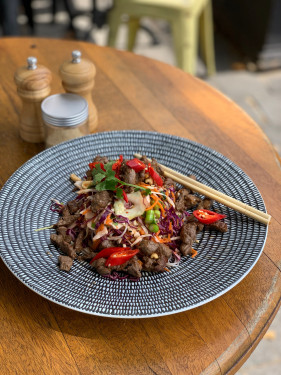 Warm Spiced Beef Salad