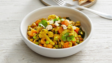 Cauliflower Chickpea Curry Bowl