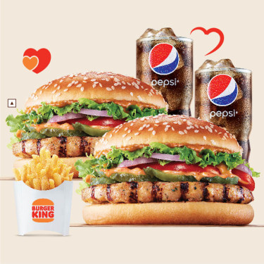 Whopper Partnership Combo- Chicken