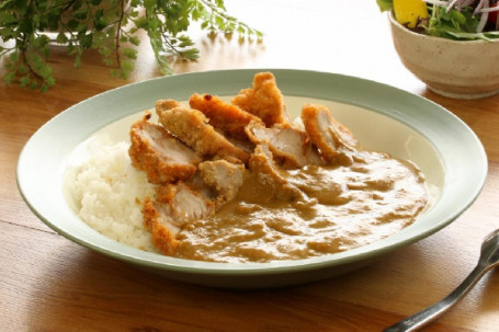 Chicken Karaage Curry Rice Set Kj)