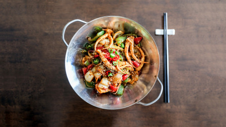 Stir Fried Squid Tentacles