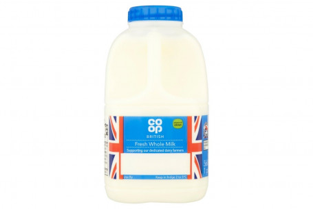 Co Op Pt Whole Fresh Milk