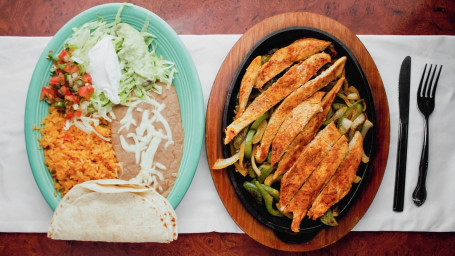 Flame Grilled Chicken Fajitas