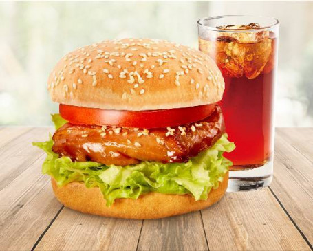 Mì Zhī Nèn Jī Tu Ropa Boldo Honey Tender Chicken Drumstick Burger