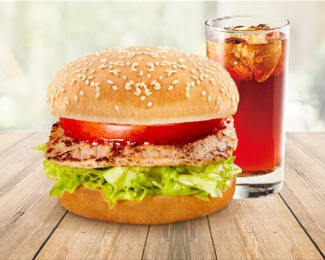 Lǐ Jī Zhū Pái Hàn Bёo Pork Tenderloin Burger