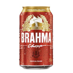 Cerveza Brahma Chopp Pilsen Lata 350Ml