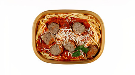 Espaguetis A La Italiana Con Albóndigas