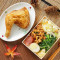 jī tuǐ fàn biàn dāng Chicken Drumstick Rice Bento