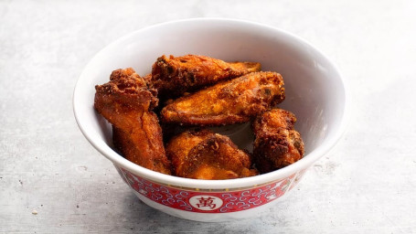 6 Orange Pepper Wings