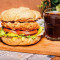 Jìn Là Huā Shēng Jī Zhī Jiā Gē Zț Hé Cān Mr. Burger With Spicy Chicken And Peanut Butter Combo