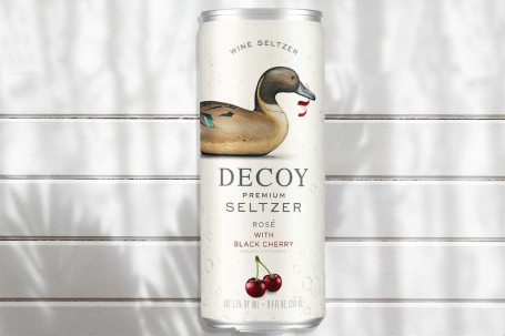 Decoy Premium Seltzer Rose With Black Cherry