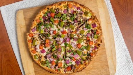 Gluten Free Tikka Masala Veggie Pizza Twist