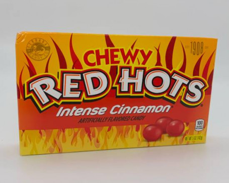 Chewy Red Hots Intense Cinnamon