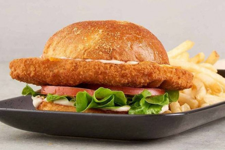 Plant Based Schnitzel Burger