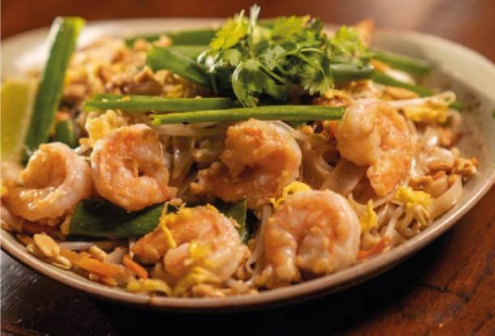 Pad Thai Con Camarones