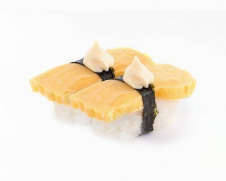 Nigiri de Tortilla Japonesa con Mayonesa