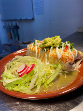Chicken In Verde Burrito