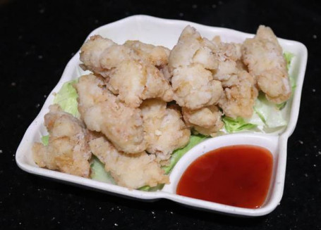 Honey Chilli Squid Mì Là Yóu Yú