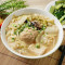 Qīng Dùn Shī Zi Tóu Bái Cài Miàn Pork Ball Noodles With Nappa Cabbage Combo
