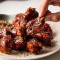 Bbq Jiàng Jī Chì Chicken Wings With Bbq Sauce