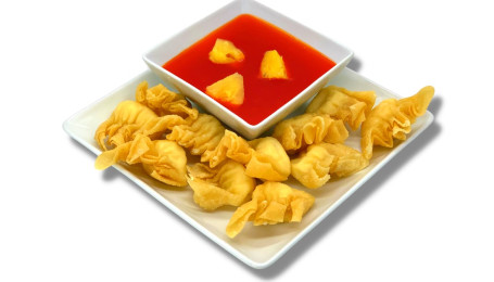 Plain Cheese Wontons (10 Pieces) Zhāi Zhī Shì