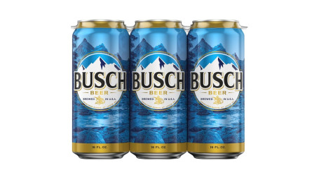 Busch Can 6Ct 16Oz