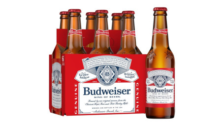 Botella Budweiser 6Ct 12Oz