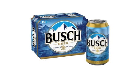 Busch Can 12Ct 12Oz