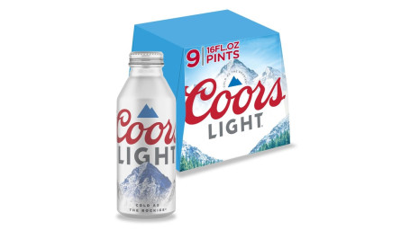 Botella De Aluminio Ligera Coors 9 Quilates 16 Oz