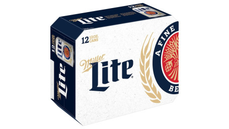 Miller Lite Lata 12Ct 12Oz