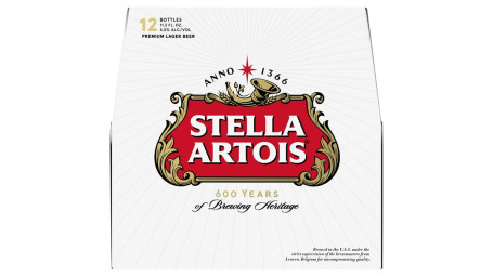 Botella De Cerveza Stella Artois, 12 Unidades, 12 Oz