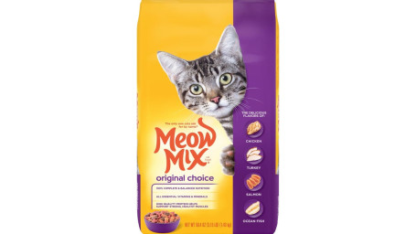 Meow Mix Original Choice Alimento Seco Para Gatos 3.15 Libras